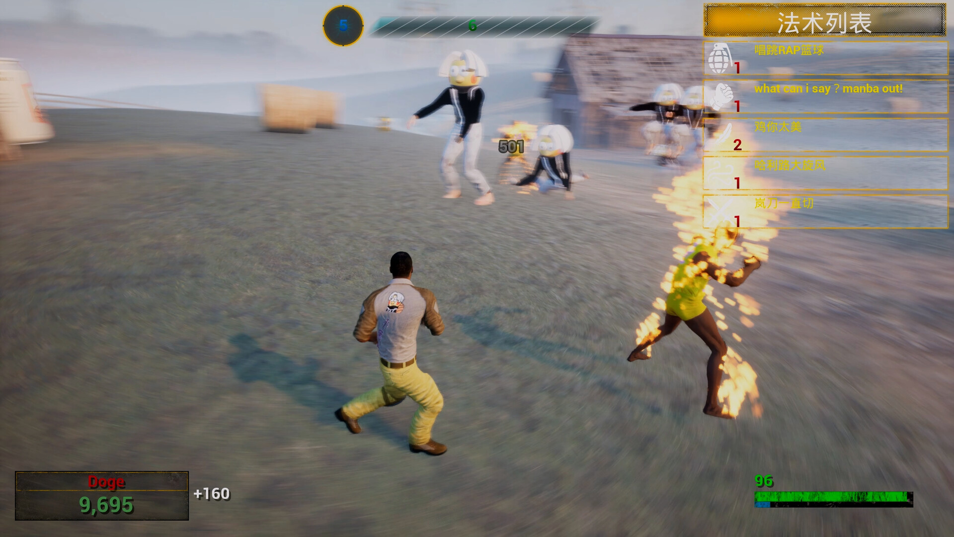 你的小坤坤/Evolve or Die肘击横扫全场游戏