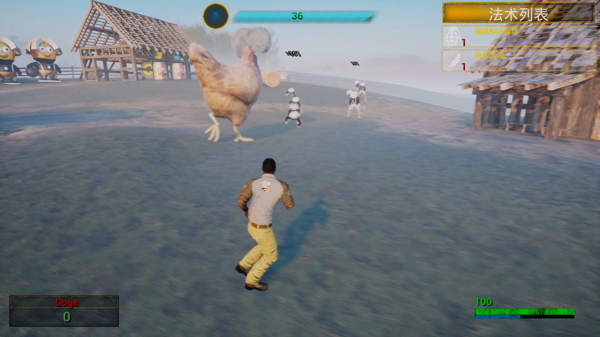 你的小坤坤/Evolve or Die肘击横扫全场游戏