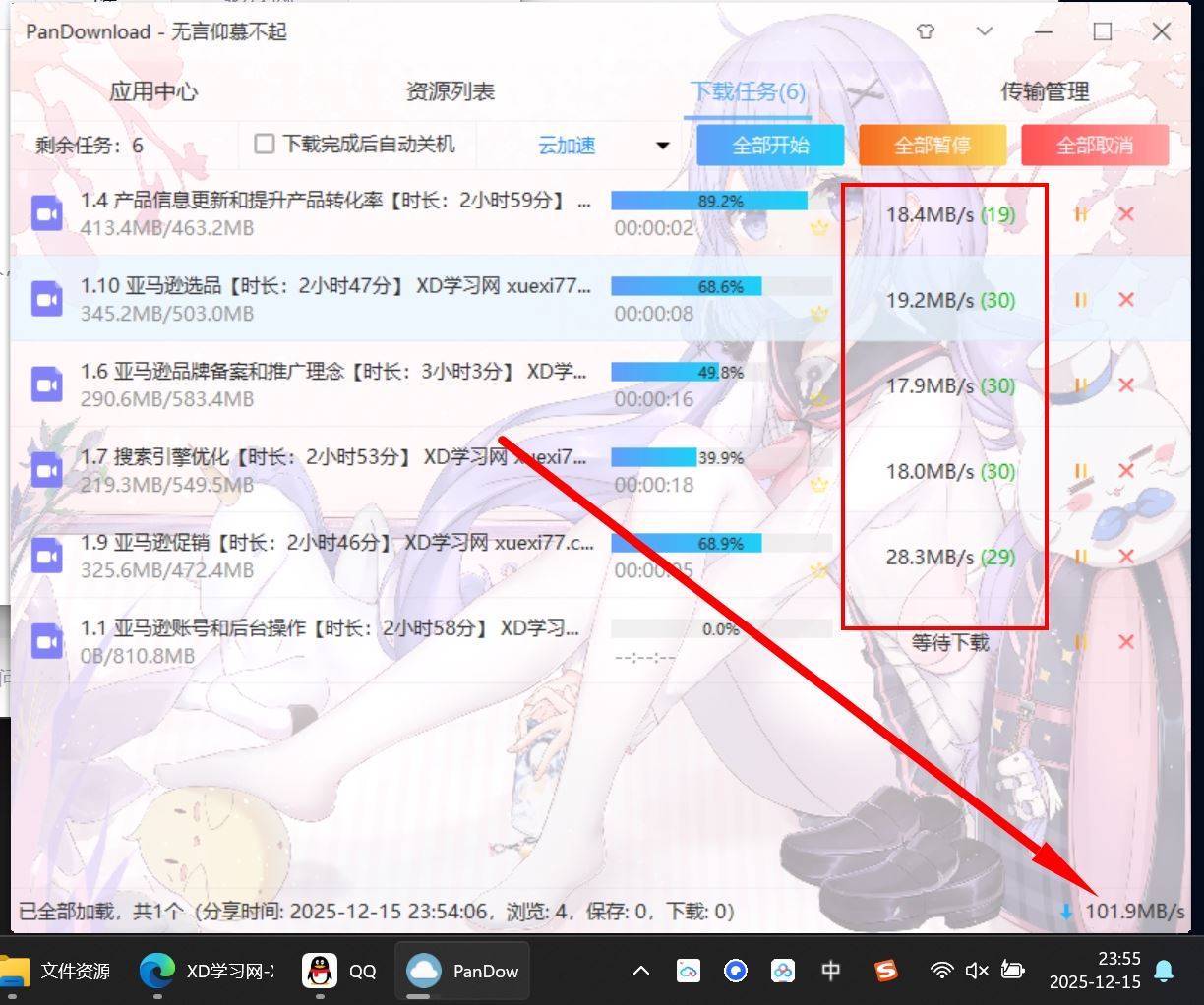 百度网盘满速SVIP下载不限速软件PanDownload