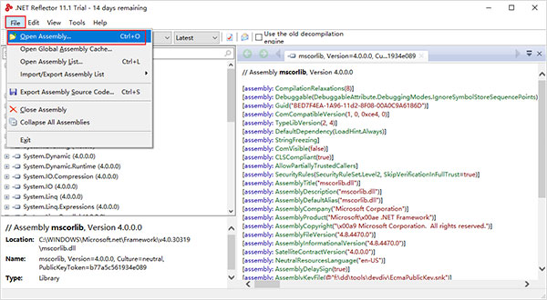 .NET Reflector (.net反编译工具) v11.1 官方版