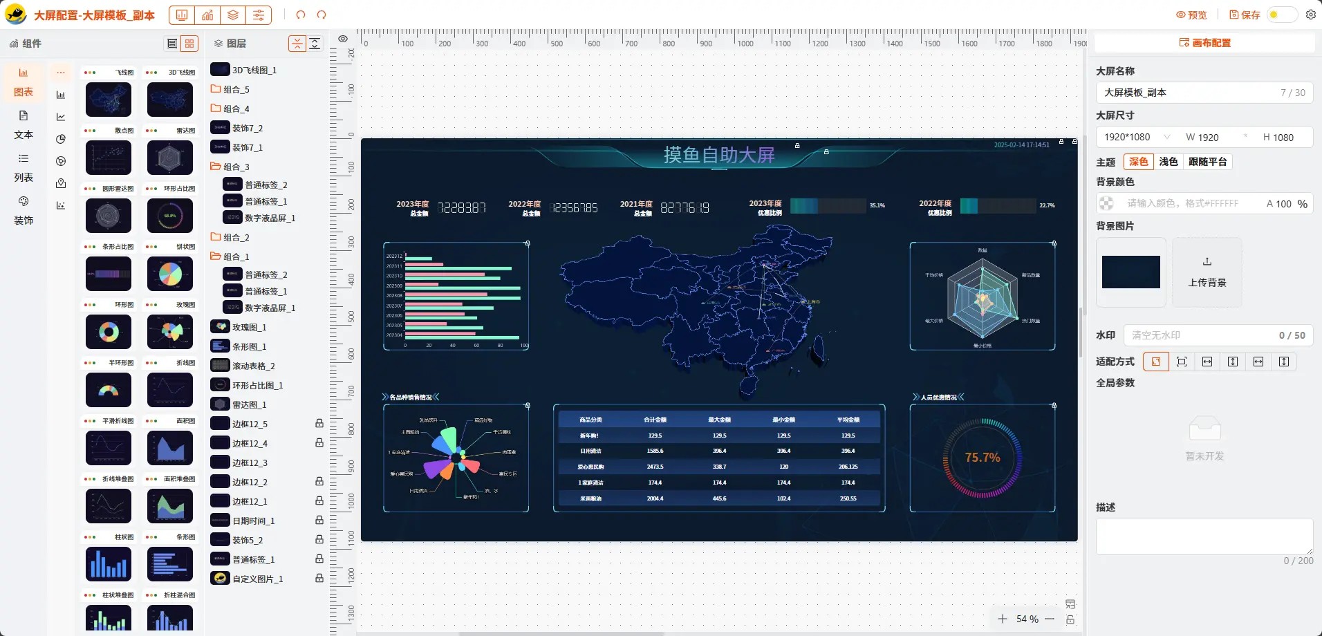 摸鱼低代码平台致力于让开发像摸鱼一样轻松的低代码/无代码平台