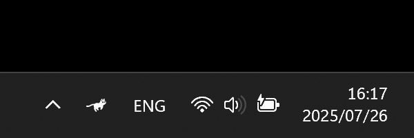 汉化RunCat365可以在Windows任务栏上可爱的猫咪奔跑动画+源码