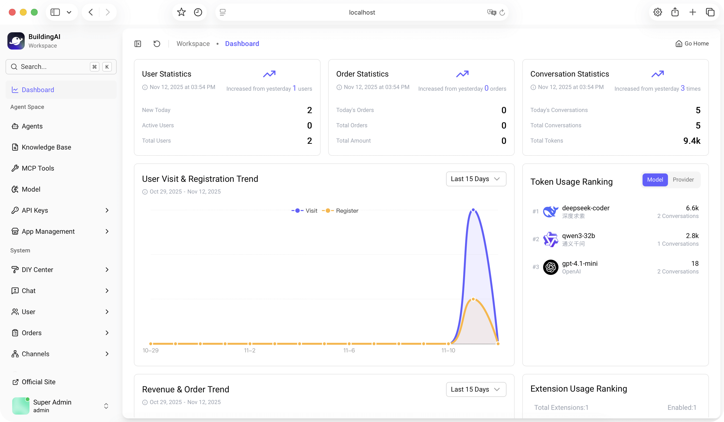 一款面向AI开发者、AI创业者和先进组织打造的企业级开源智能体搭建平台
