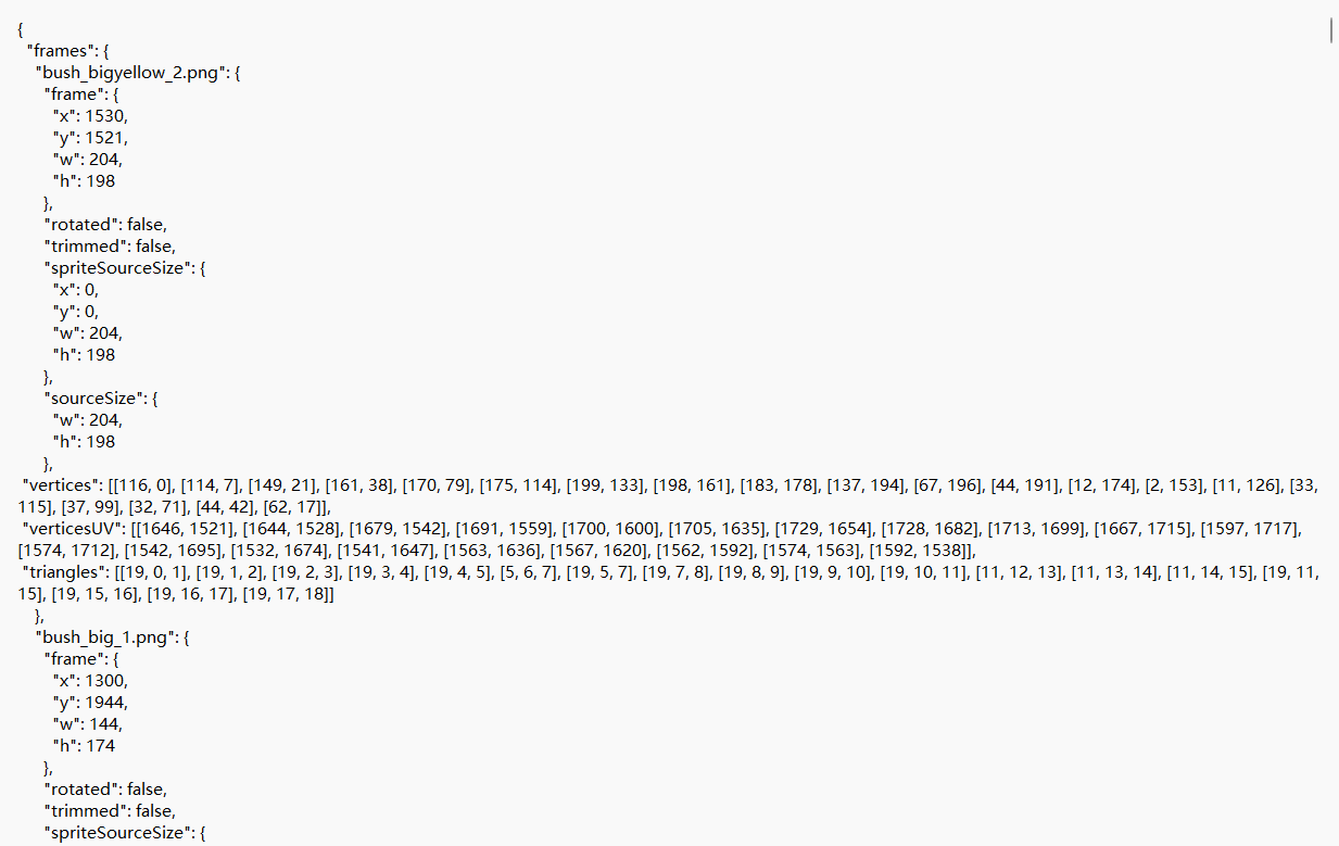 多边形精灵图集打包工具SpriteSheetPacker