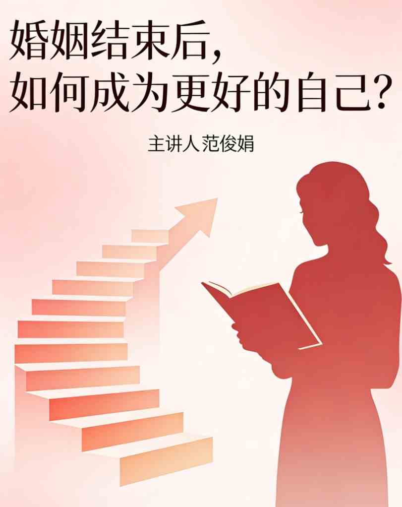 范俊娟《婚姻结束后，如何成为更好的自己》