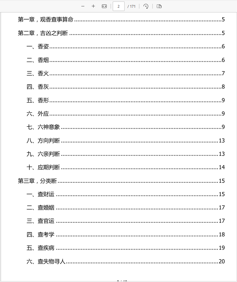 [观香]仙家观香火秘法 民间香火断事通灵合集 