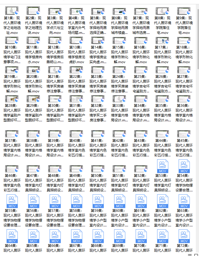 [八宅]阳宅公司商铺装修装饰风水勘测布局208集全