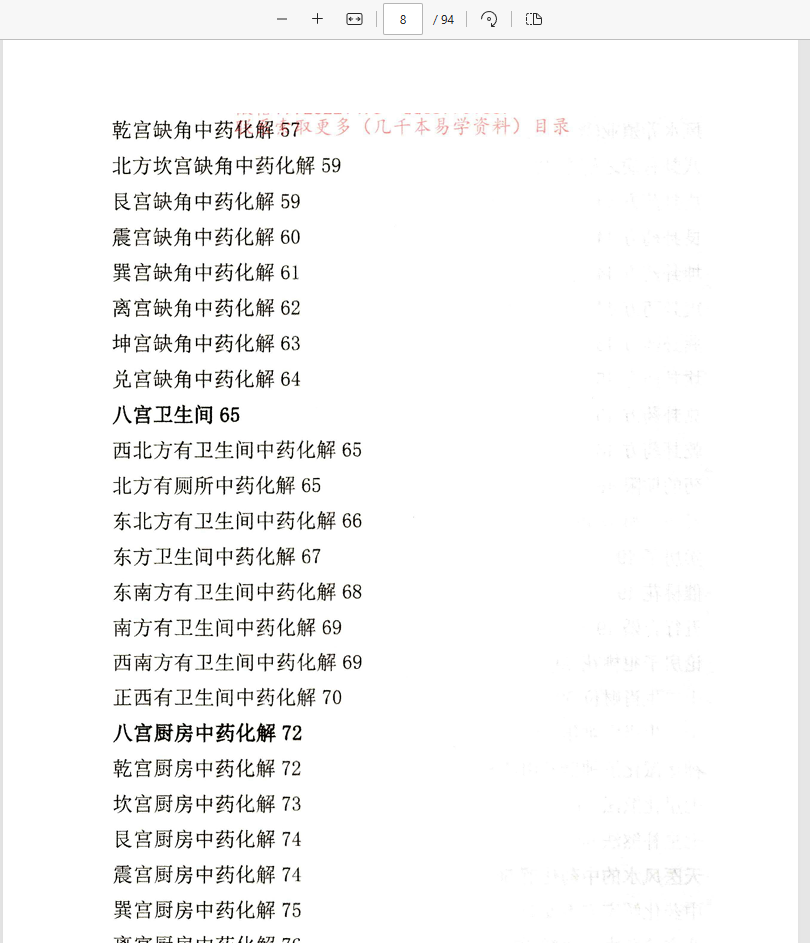 [阳宅]阳宅风水景物断《中草药布局 调理风水 天医风水》