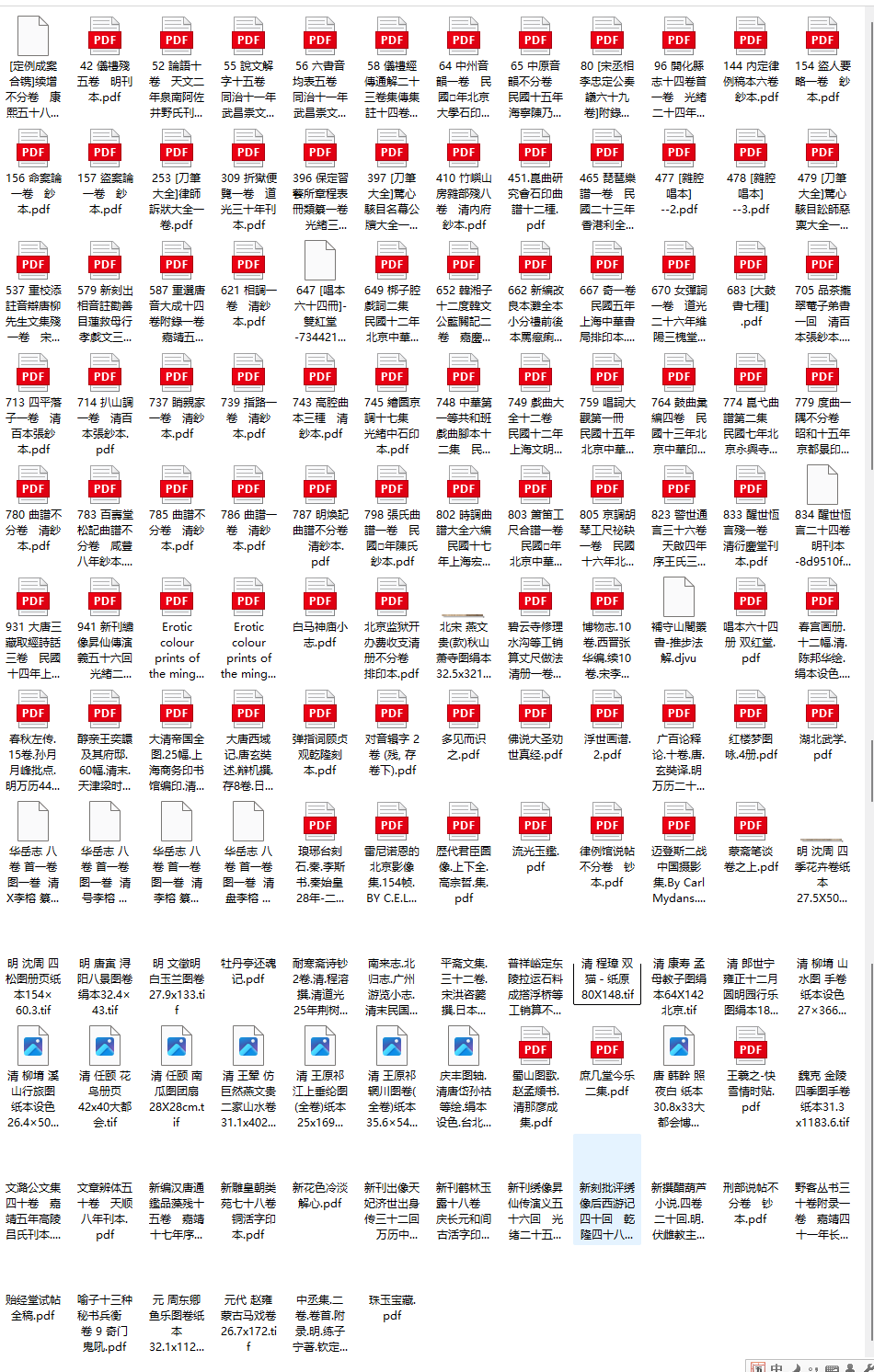  [流失海外的中华古籍汇总]【古籍文献】