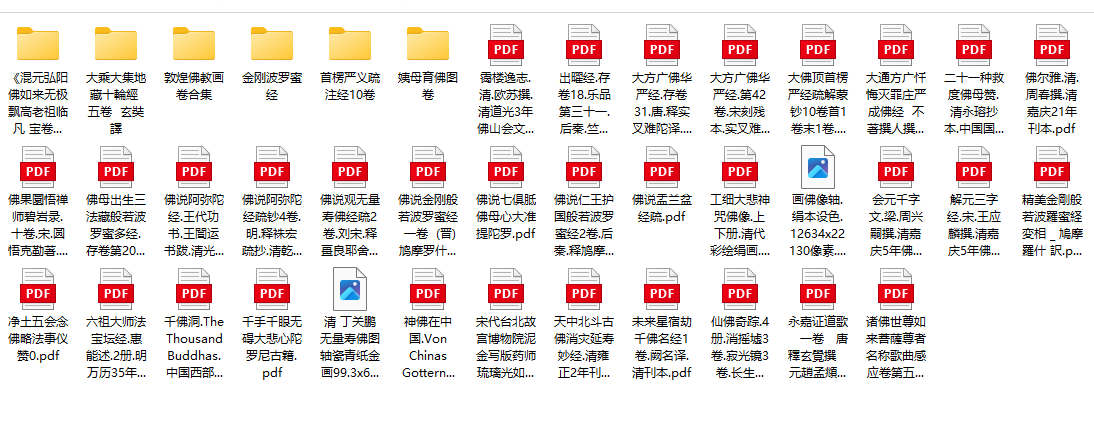  [流失海外的中华古籍汇总]佛家古籍