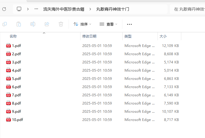 [流失海外中医珍贵古籍]丸散膏丹神效十门