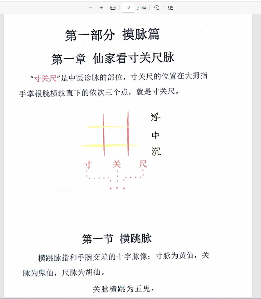 [出马仙]出马大神摸脉+解梦+断病（pdf电子书）
