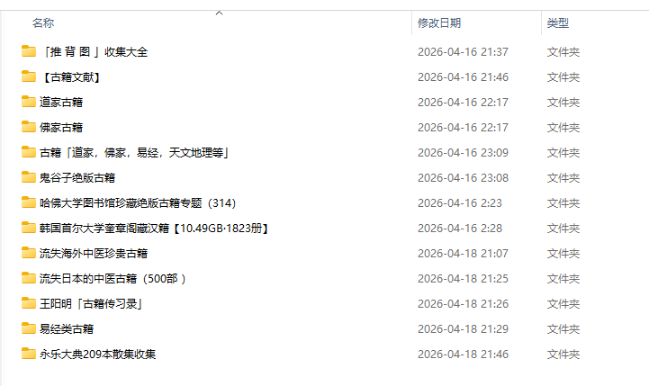 [流失海外的中华古籍汇总]合集汇总 大小 436GB