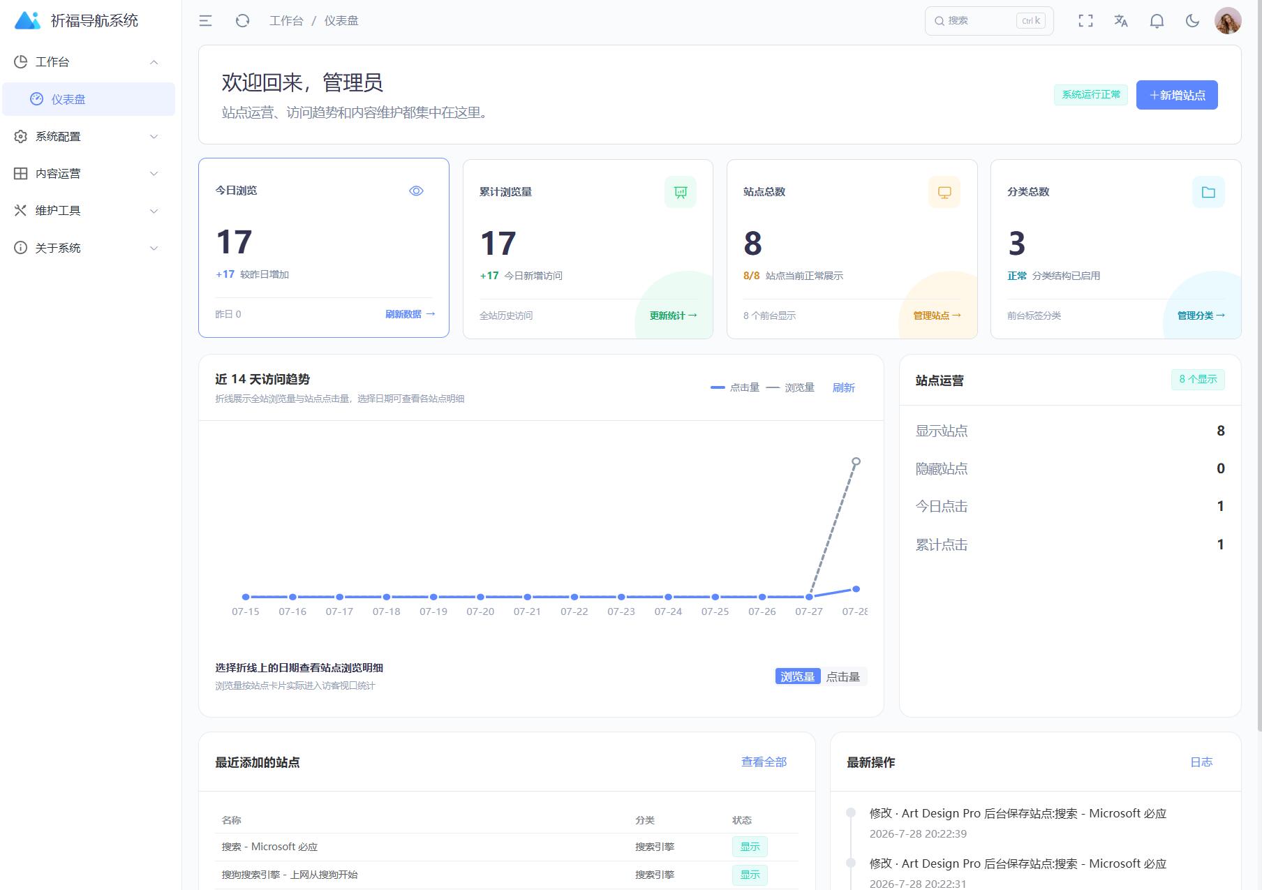 祈福导航系统源码V1.8 修复Bug版本