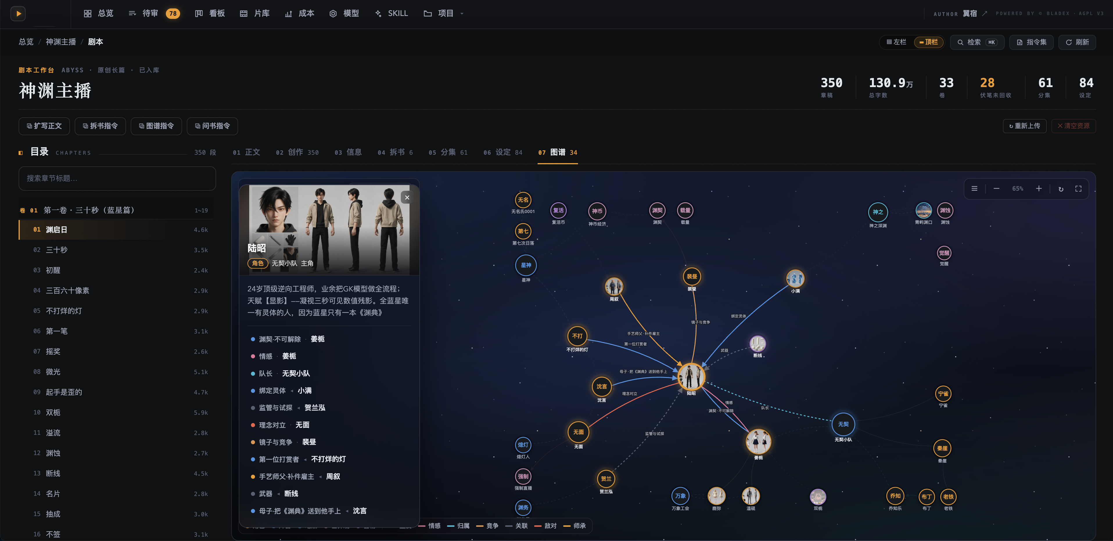 AI漫剧、AI电影、AI解说的 AI大模型 影像智能体  由 Codex、Claude Code 等工具驱动 给一个主题，出一条成 ...