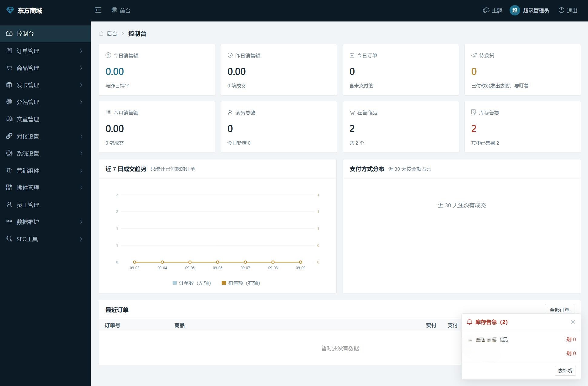 PHP源码东方商城系统v1.8.1版本 全开源