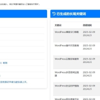 wordpress AI自动写文生成图片、长尾关键词生成、批量采集、定时运行