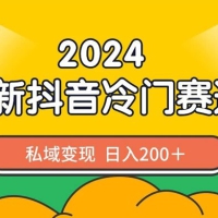 2024 抖音最新冷门赛道，老照片修复项目，私域变现轻松日入 200+，作品制作简单，流量爆炸