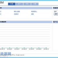 大型CRM客户关系管理系统源码带数据字典