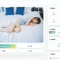 随机小姐姐图片源码_极致UI_保存历史缓存源码分享