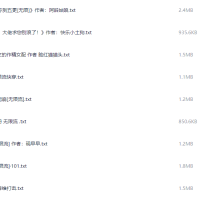 《无限流小说》 52部仙品合集 52MB