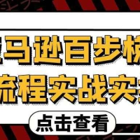 亚马逊百步梯全流程实战实操