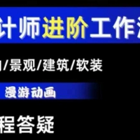 AI设计工作流必学室内/景观/建筑/软装类教学