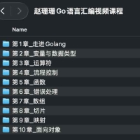 赵珊珊Go语言汇编视频课程