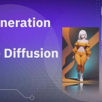 利用 Stable Diffusion AI 人工智能生成动漫艺术分步教程，中英字幕（14节课）