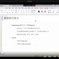 [网络攻防]数据隐写基础 攻防数据隐写术