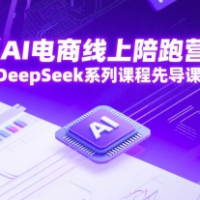 AI电商线上陪跑营DeepSeek系列课程先导课