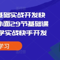 易语言零基础实战开发快手协议29节基础课