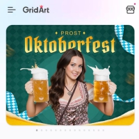 GridArt拼图编辑v2.322.185高级版，很好用的智能拼图App