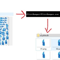 GO源码PlistDumper 是一个拆图工具TexturePacker 拆图工具，从 plist/json/fnt/atlas文件中导出图片