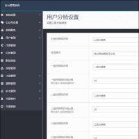 聚合小说动漫分销系统代理系统源码 带三方支付