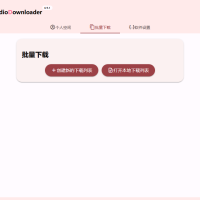 Bili Audio Downloader UI v4.10.0