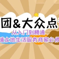 美团+大众点评从入门到精通：店铺本地生活流量提升、店铺运营、推广秘术、评价管理，4 大板块玩转美团和大众点评