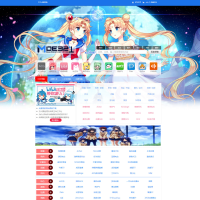 Html5萌元素动漫主题网站动漫导航网站源码下载