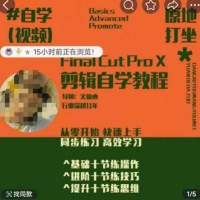 快速上手视频剪辑系统软件课，从零开始快速入门，同步训练高效学习法，思维拓展简办到难