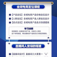 全域电商-粗暴玩法课：10亿销售经验干货分享！定位/免费起号/千川投流