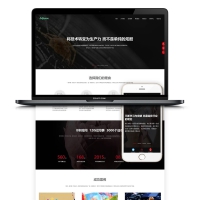 织梦企业模板 网络科技公司企业官网 响应式网站整站源码