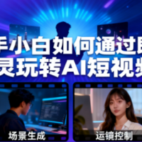新手小白如何通过即梦可灵玩转AI短视频教程
