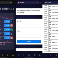 短视频抖音查投诉系统源码 分享支持ad生成卡密功能
