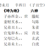 [断卦预测-实例分析]世在上六受冲，马星旺，必是走动大常出国
