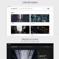 Emlog系统博客文章PandaPRO主题模板