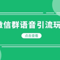 微信群语音引流玩法，利用剪映 AI 音色克隆，扒作品改声音