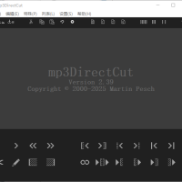 mp3DirectCutMP3 音频编辑工具 v2.39 绿色便携版