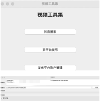 抖音一键搬运主流平台工具 支持多平台同步发布
