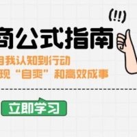高情商公式完结版：从自我认知到行动，教你如何实现“自爽”和高效成事