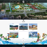 织梦cms黑色模板 游乐园网站源码[自适应手机版]